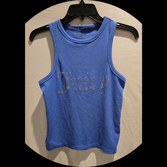 Juicy Couture Tops - Juicy Couture Vibrant Blue Sleeveless Top